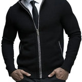 Elegant Men's Office Cardigan