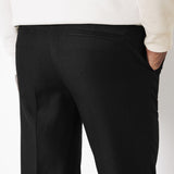 Men's Slim Fit Black Dress Pants