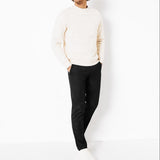 Men's Slim Fit Black Dress Pants