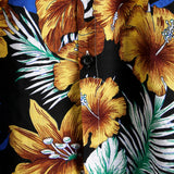 Yellow Floral Men's Shirt