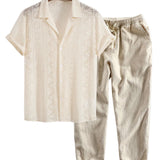 Summer Men's Short-Sleeve Set