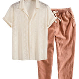 Summer Men's Short-Sleeve Set