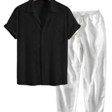 Summer Men's Short-Sleeve Set