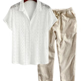 Men's Summer Short-Sleeve Set