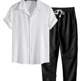 Men's Short-Sleeve Shirt Set
