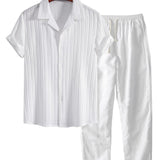 Men's Short-Sleeve Shirt Set