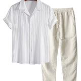Men's Short-Sleeve Shirt Set