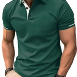 Elegant Men's Polo Shirt for Work