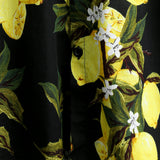 Yellow Lemon Hawaiian Men's Shirt