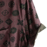 Steve Red Retro Geometric Men's Shirt