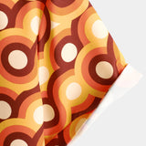 Orange Retro 70s Men's Shirt