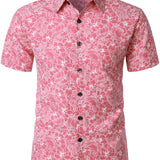 Pink Hawaiian Men's Shirt