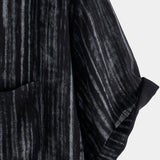 Striped Men's Shirt with Pocket