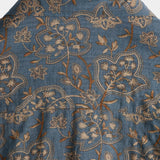Blue 70s Paisley Men's Shirt