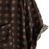 Scott Men's Retro Short-Sleeve Shirt – Brown