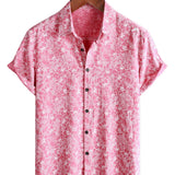 Pink Hawaiian Men's Shirt