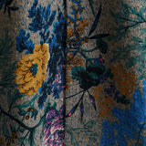 Grey Retro Floral Men's Shirt