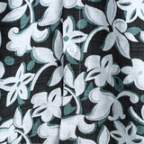 Blue Tropical Floral Men's Shirt