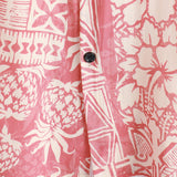 Kyle Men's Hawaiian Floral Short-Sleeve Shirt – Pink