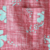 Red Floral Hawaiian Men's Shirt