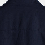Navy Men's Shirt with Chest Pockets