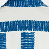 Vintage Blue Striped Men's Shirt