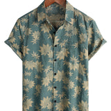 Navy Maple Leaf Men's Shirt