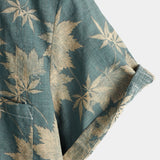 Navy Maple Leaf Men's Shirt