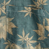 Navy Maple Leaf Men's Shirt