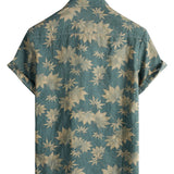 Navy Maple Leaf Men's Shirt