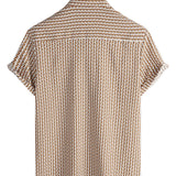 Steve Men's Short-Sleeve Shirt – Khaki