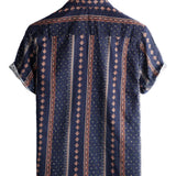Retro 70s Striped Men's Shirt