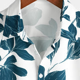 White Beach Floral Men's Shirt