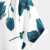 White Beach Floral Men's Shirt