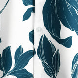 White Beach Floral Men's Shirt