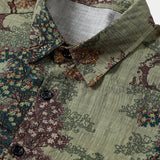 Green Vintage Woodland Men's Shirt
