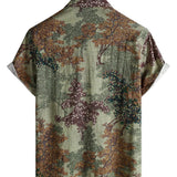 Green Vintage Woodland Men's Shirt