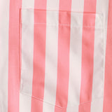 Pink Flamingo Striped Men's Shirt