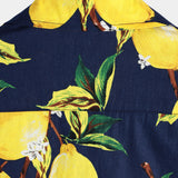 Wade Men's Hawaiian Lime Print Short-Sleeve Shirt