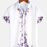 Hawaiian Floral Men's Shirt