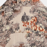 Shane Men's Retro Floral Short-Sleeve Shirt – Beige