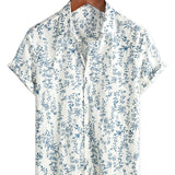 Kyle White Short Sleeve Men's Shirt
