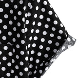 Black Polka Dot Men's Shirt
