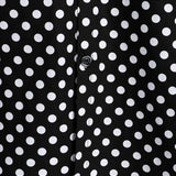 Black Polka Dot Men's Shirt