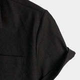 Black Casual Men's Shirt