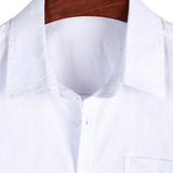 Isaac Men's Short-Sleeve Shirt – White