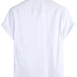 Isaac Men's Short-Sleeve Shirt – White