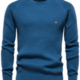 Textured Men's Sweater
