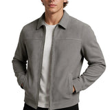 Men's Microsuede Jacket – Grey
