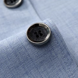 Breathable Men's Linen-Blend Blazer